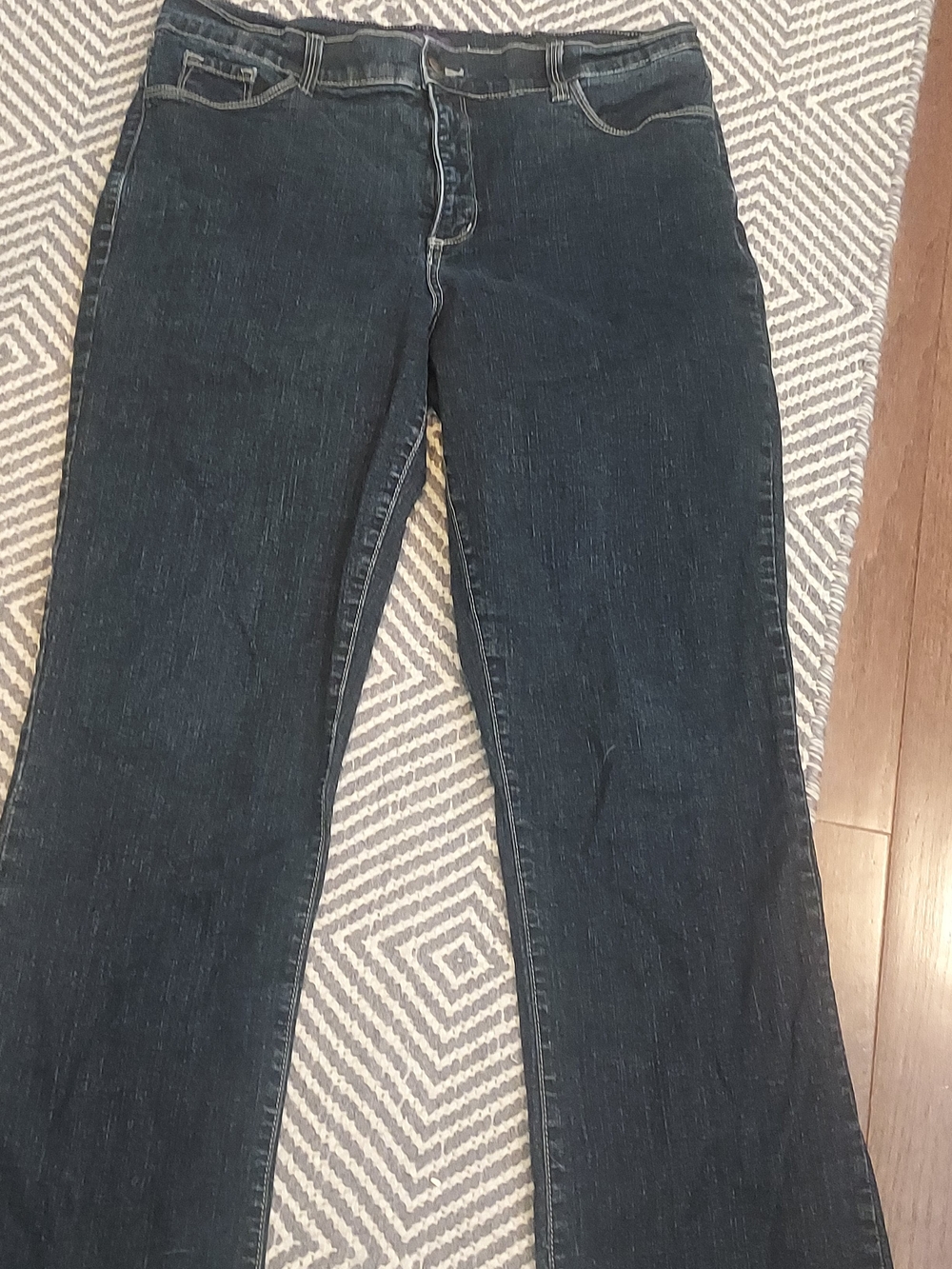 NYDJ Dark Blue Bootcut Jeans sz 14
